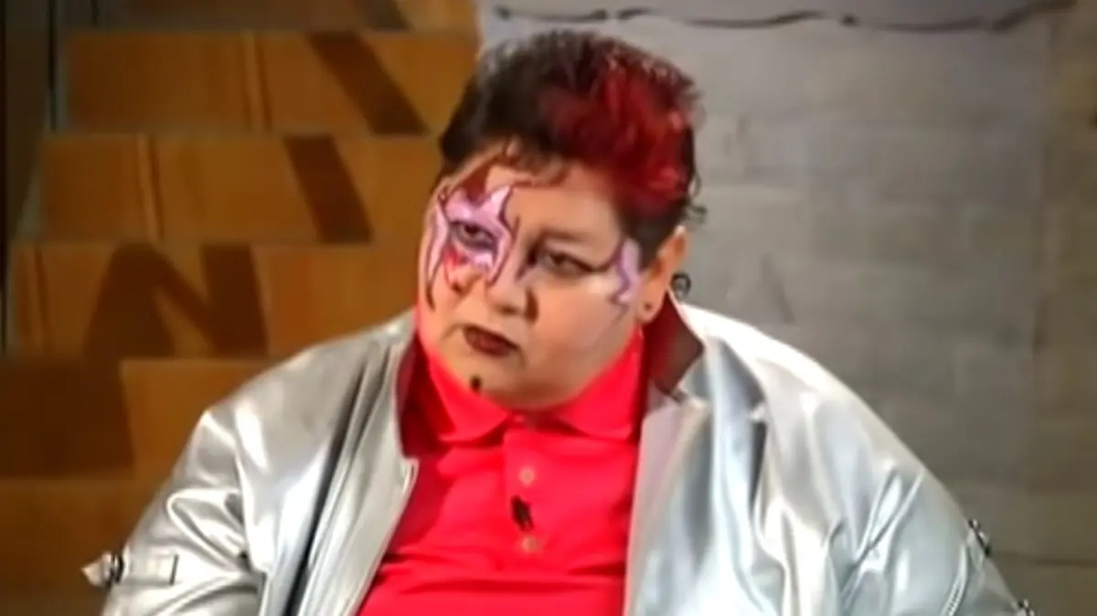 Martha Villalobos. Luchadora reconocida por sus extravagantes maquillajes en la época dorada de Triple A.
