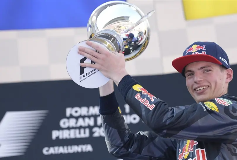 Max Verstappen gan&oacute; su primera carrera en el GP de Espa&ntilde;a 2016