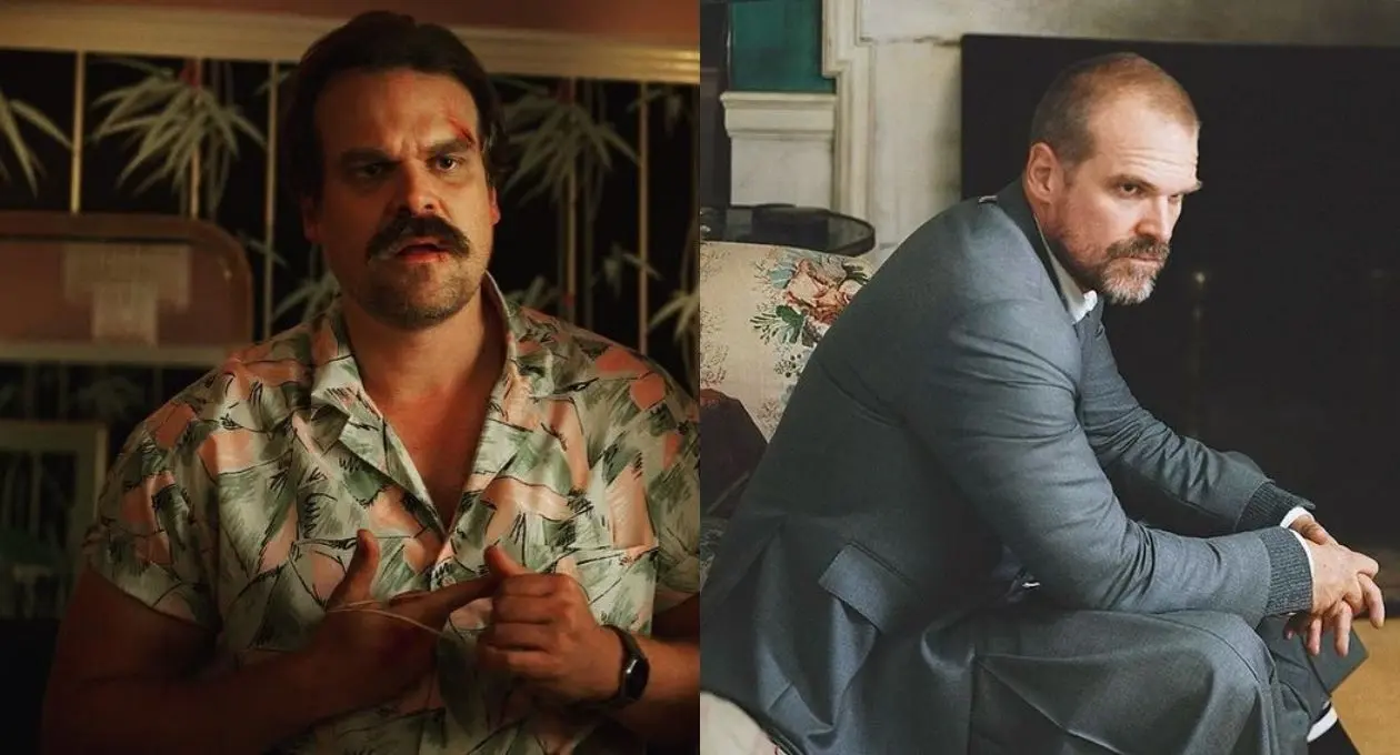 David Harbour personifica a 'Hopper'. El actor tiene 47 años de edad y su personaje es uno de los más importantes de la serie. 