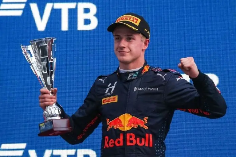 Juri Vips ya ganó carreras en la Fórmula 2 - Instagram @juri_vips