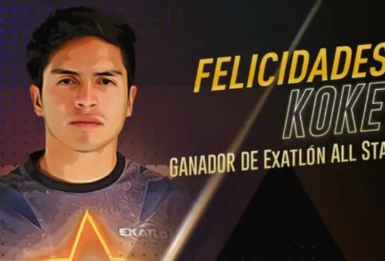 Enrique Koke Guerrero es el monarca absoluto del Exatlón México en toda su historia. 