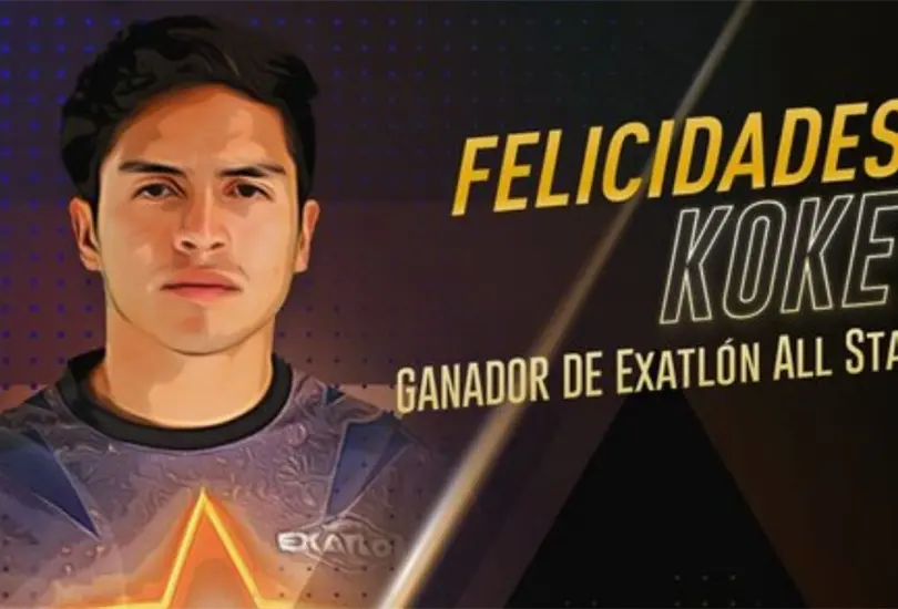 Enrique Koke Guerrero es el monarca absoluto del Exatlón México en toda su historia. Enrique Koke Guerrero es el monarca absoluto del Exatlón México en toda su historia.