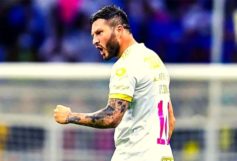 Gignac lleg&oacute; a Tigres como el refuerzo estelar para la Copa Libertadores del 2015.