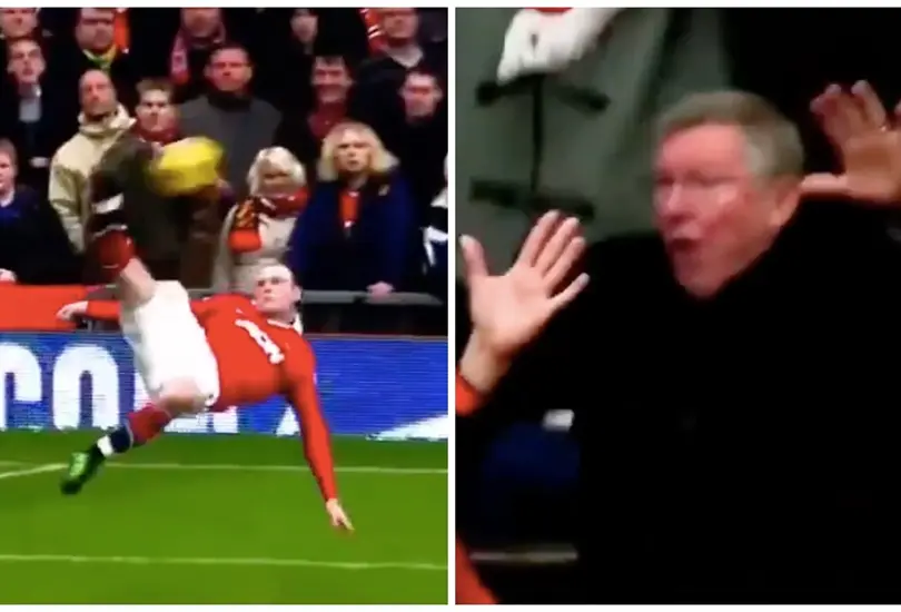 La chilena de Wayne Rooney que dej&oacute; impactado a Old Trafford. 