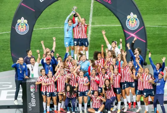 Las Chivas se coronaron en el Clausura 2022.