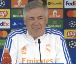 Ancelotti y su extraña explicación sobre táctica con un jugador gordo