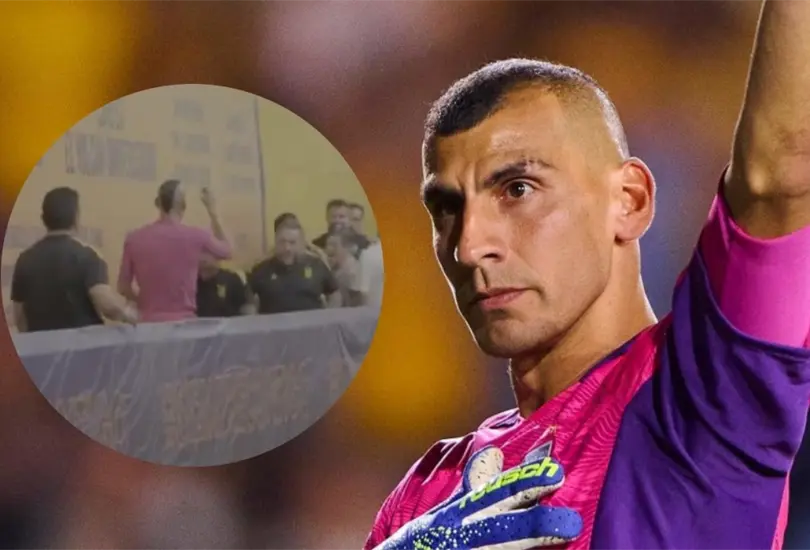 Nahuel Guzm&aacute;n estall&oacute; contra el arbitraje en el Tigres vs Atlas.