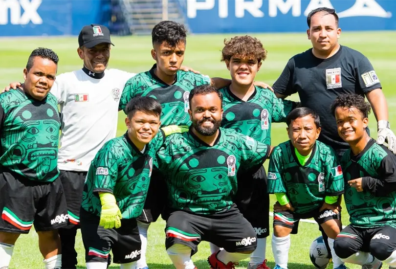 La Selección Mexicana de talla baja brilló en la Copa América de la categoría. La Selección Mexicana de talla baja brilló en la Copa América de la categoría.
