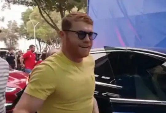 Canelo Álvarez estuvo en el Estadio Jalisco para apoyar al Atlas en la final.