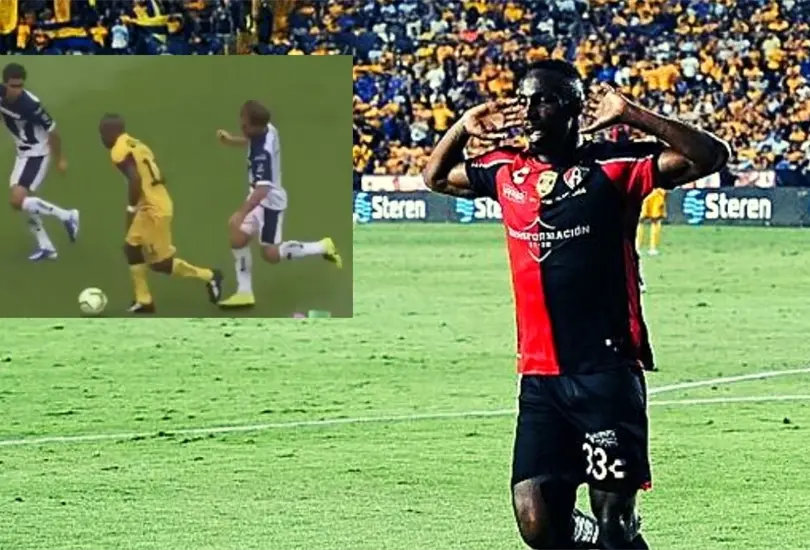 Julián Quiñones anotó el segundo gol en el triunfo de Atlas sobre Pachuca en el Estadio Jalisco. Julián Quiñones anotó el segundo gol en el triunfo de Atlas sobre Pachuca en el Estadio Jalisco.