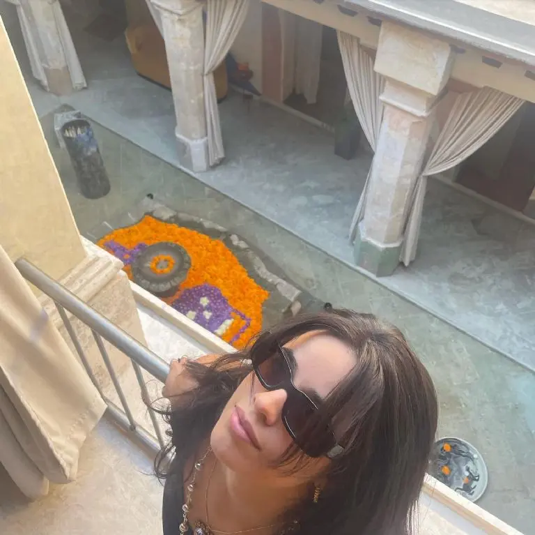 Camila Cabello durante su visita a Oaxaca en 2021 - @camila_cabello