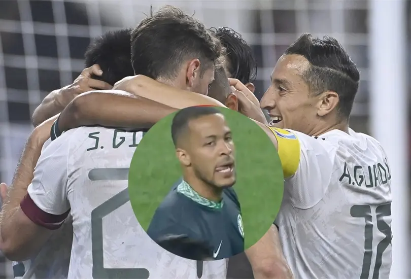 M&eacute;xico celebra el triunfo ante Nigeria.