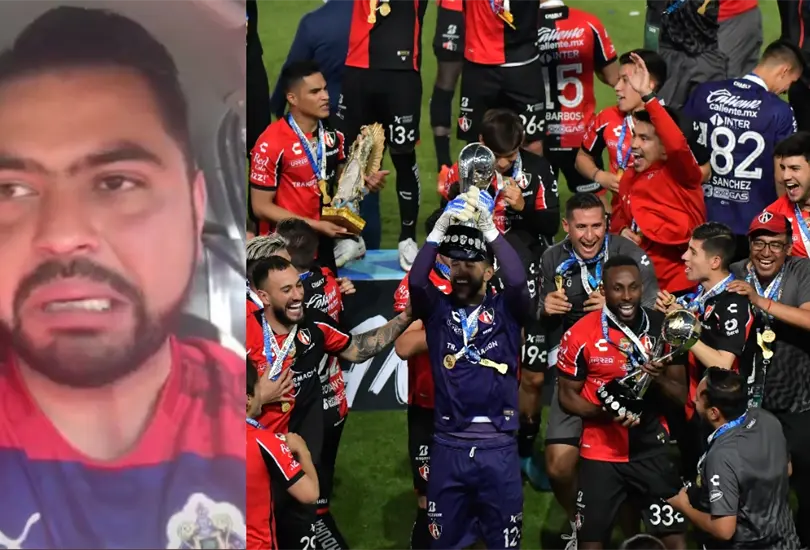 Omar Villalbazo no se salv&oacute; de las burlas tras el t&iacute;tulo que consigui&oacute; el Atlas.
