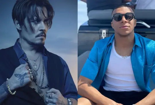 Johnny Depp ha sido reemplazado por Kylian Mbappé.