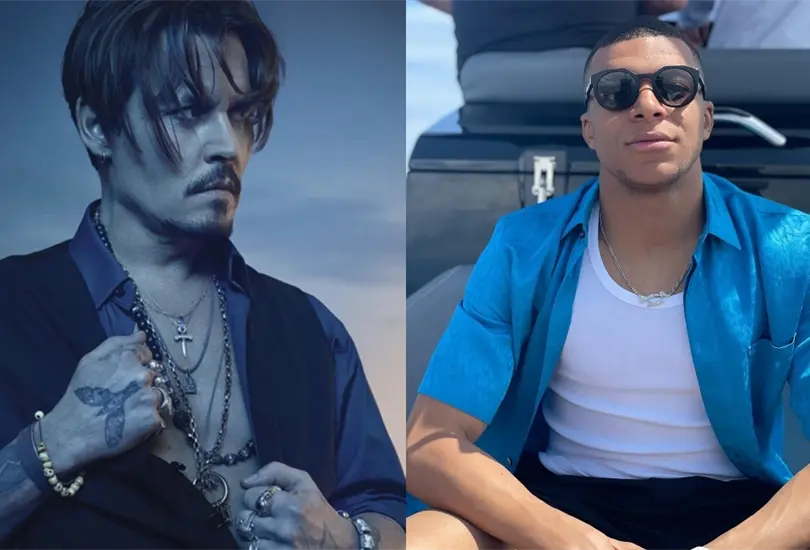 Johnny Depp ha sido reemplazado por Kylian Mbapp&eacute;.