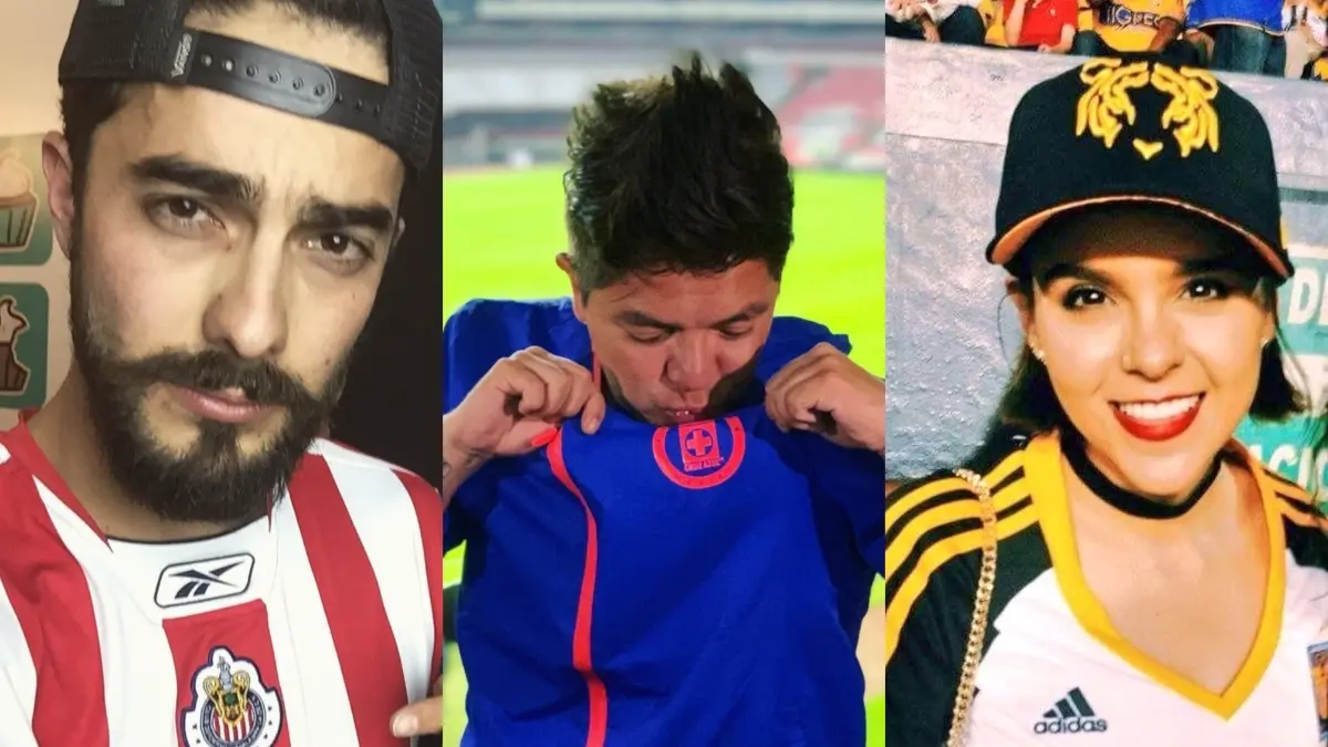 &iquest;A qu&eacute; equipo le van los youtubers m&aacute;s famosos o reconocidos de M&eacute;xico?