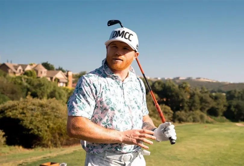 Sa&uacute;l Canelo &Aacute;lvarez es fan del golf.