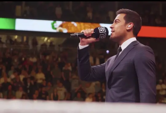 Carlos Rivera: El cantante mexicano interpretó el himno nacional en 2019.