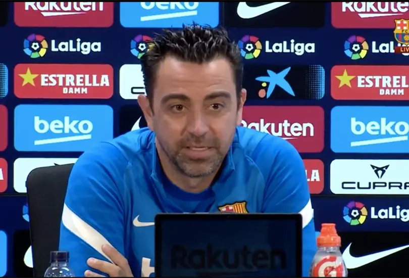Xavi Hernández habló de la remontada del Real Madrid. Xavi Hernández habló de la remontada del Real Madrid.