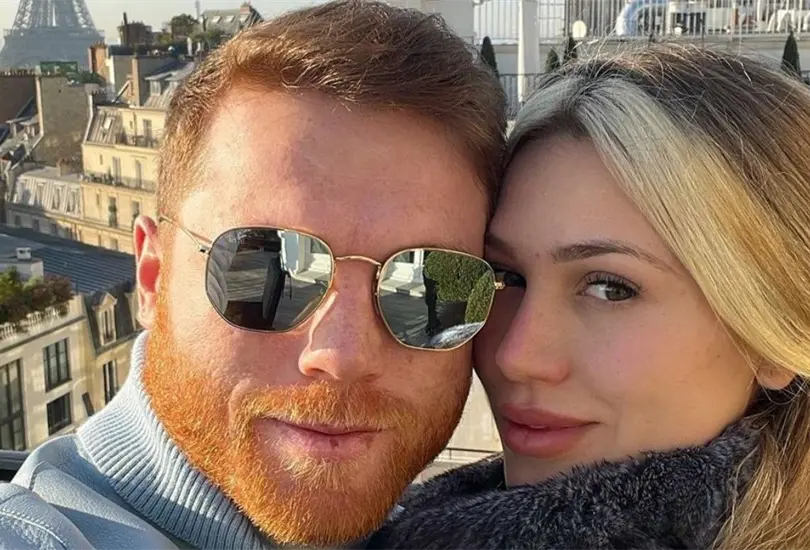 Fernanda G&oacute;mez es la esposa de Sa&uacute;l &acute;Canelo&acute; &Aacute;lvarez; se casaron en 2021.