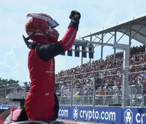 Leclerc y Sainz se apoderan de la "qualy" del GP de Miami; Checo termina cuarto