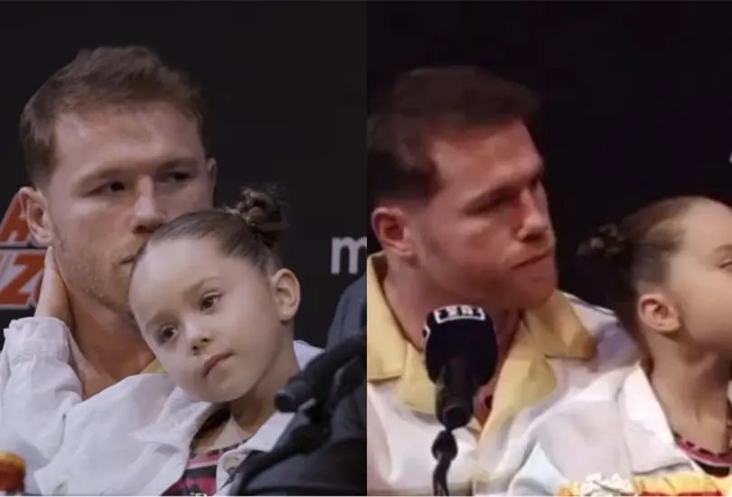 Mar&iacute;a Fernanda se rob&oacute; los reflectores previo a la pelea de su padre ante Dimitri Bivol