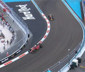 &acute;Checo&acute; pierde podio en intento por superar a Sainz; Verstappen gana GP Miami