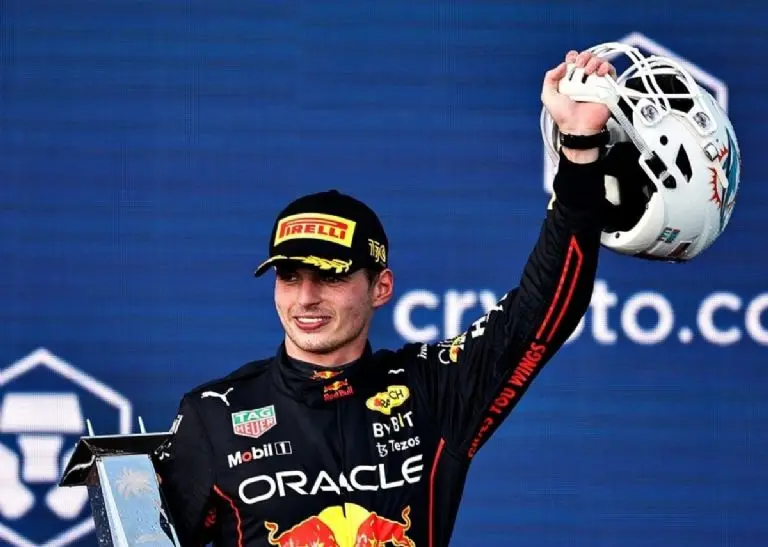 Max Verstappen ganó el GP de Miami. (@redbullracing)