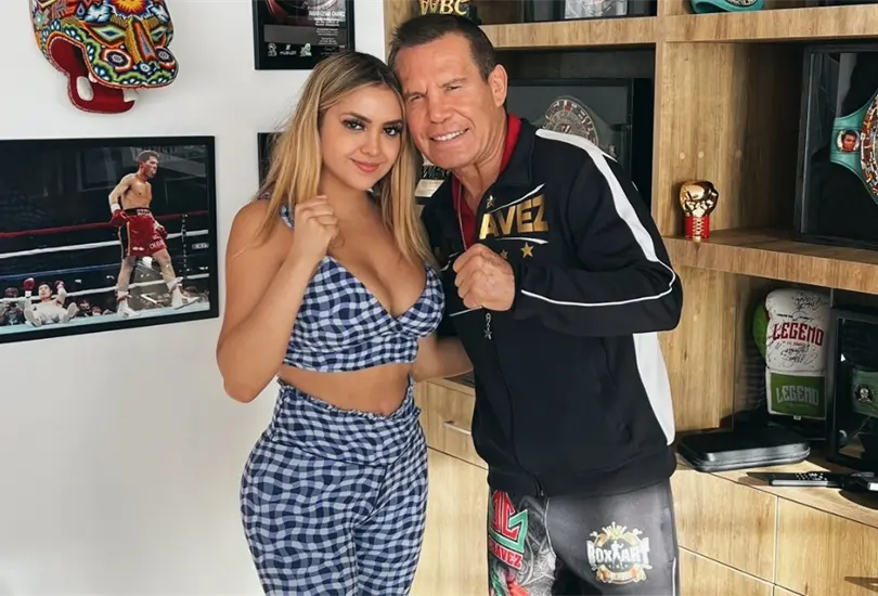 Arigameplays presumi&oacute; el corto entrenamiento que tuvo con Julio C&euml;sar Ch&aacute;vez