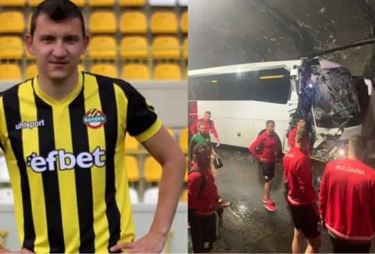 Todor Nedelev tuvo que ser operado de emergencia tras el accidente de la selección de Bulgaria Todor Nedelev tuvo que ser operado de emergencia tras el accidente de la selección de Bulgaria