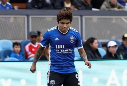 Chofis López ha jugado poco en la temporada 2022 de la MLS con el San José Earthquakes