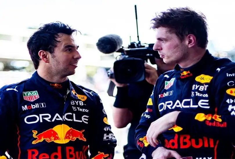Sergio Checo P&eacute;rez y Max Verstappen lideran el campeonato de pilotos. 