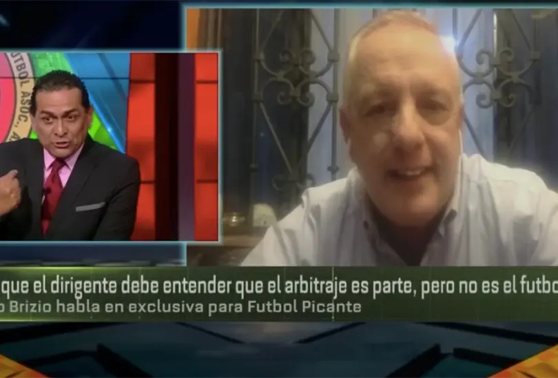Felipe Ramos Rizo y Arturo Brizio tuvieron una acalorada discusi&oacute;n en el programa Futbol Picante