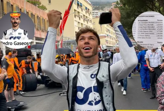 Pierre Gasly fue renombrado por un medio español después del GP de Azerbaiyán 2022 