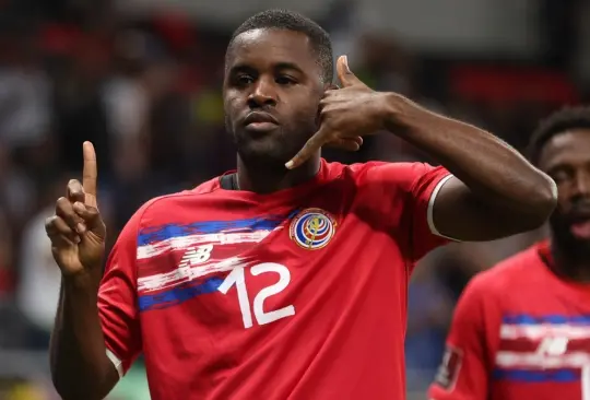 Joel Campbell fue el héroe en el repechaje entre Costa Rica y Nueva Zelanda rumbo a Qatar 2022.