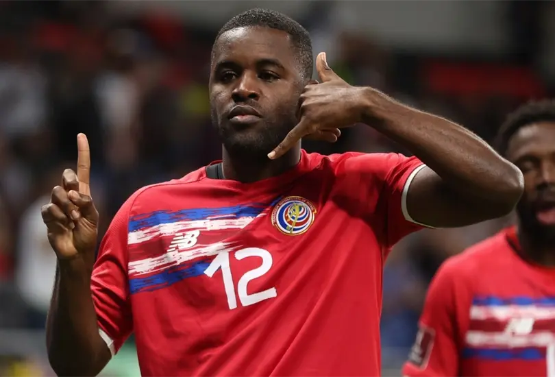 Joel Campbell fue el h&eacute;roe en el repechaje entre Costa Rica y Nueva Zelanda rumbo a Qatar 2022.
