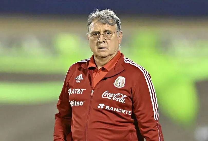 Gerardo Martino en el partido ante Jamaica por la Nations League de Concacaf. Gerardo Martino en el partido ante Jamaica por la Nations League de Concacaf.