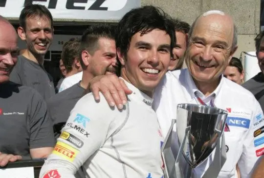 Checo Pérez se subió al podio del GP de Canadá 2012