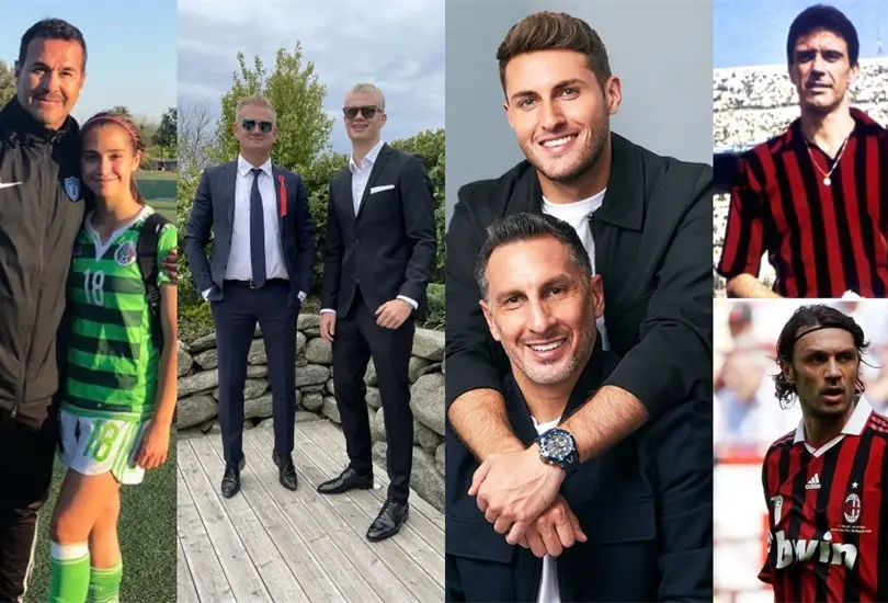 Varios futbolistas de M&eacute;xico y el mundo han jugado en el mismo equipo que su padre.