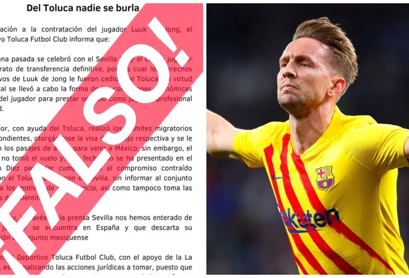 La cuenta oficial de Toluca tuvo que desmentir un comunicado falso que fue viral en Twitter La cuenta oficial de Toluca tuvo que desmentir un comunicado falso que fue viral en Twitter