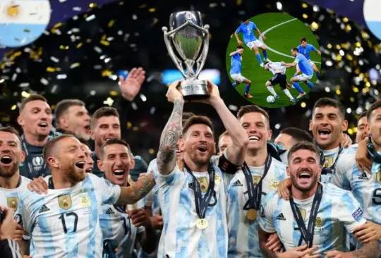 Lionel Messi levantó el título de la Finalissima 2022, luego de que Argentina venció a Italia. 