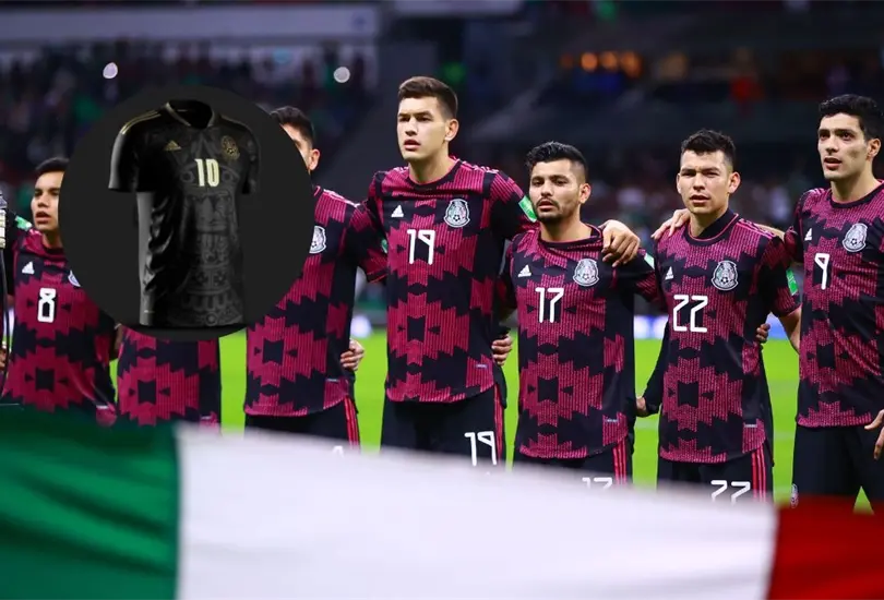 Un aficionado present&oacute; su dise&ntilde;o para el jersey de la Selecci&oacute;n Mexicana