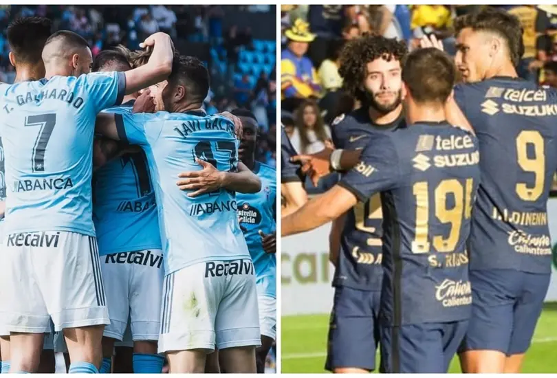 Pumas y Celta de Vigo se verán las caras en un par de semanas. Pumas y Celta de Vigo se verán las caras en un par de semanas.