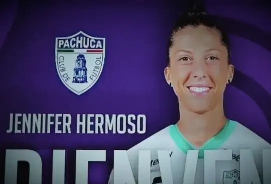 Jennifer Hermoso, nueva futbolista de Pachuca Femenil.