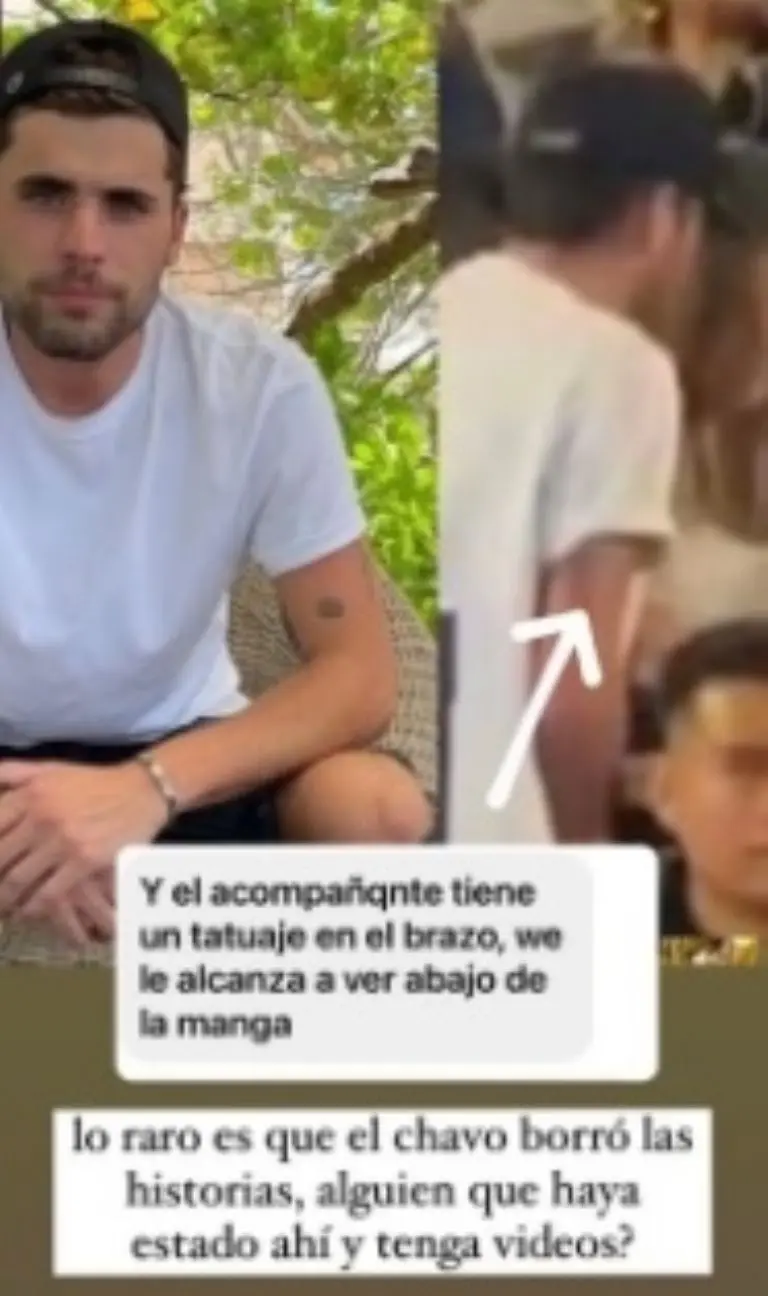 Algunos usuarios de las redes sociales se dieron a la tarea de investigar quién era el hombre que estaba con la esposa del 'Pollo' Briseño. Foto: Captura de pantalla.