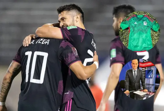 León Krauze presume tener el nuevo jersey de la Selección Mexicana para Qatar 2022