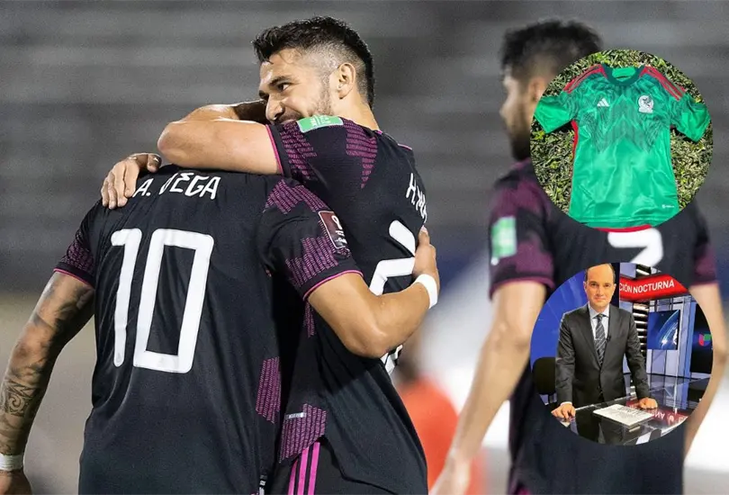 Le&oacute;n Krauze presume tener el nuevo jersey de la Selecci&oacute;n Mexicana para Qatar 2022