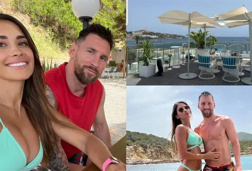 Lionel Messi y su esposa se fueron a vacacionar con su familia a una de las islas m&aacute;s bonitas de Europa.