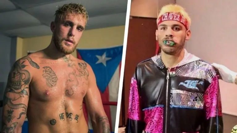 El boxeador americano después dijo que Julio César Chávez Jr. no es un rival de cuidado. Foto: Instagram @jakepaul