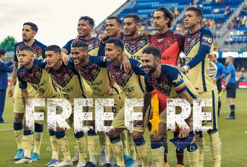 El Am&eacute;rica present&oacute; a Free Fire como su nuevo patrocinador y a la afici&oacute;n no le agrad&oacute; 